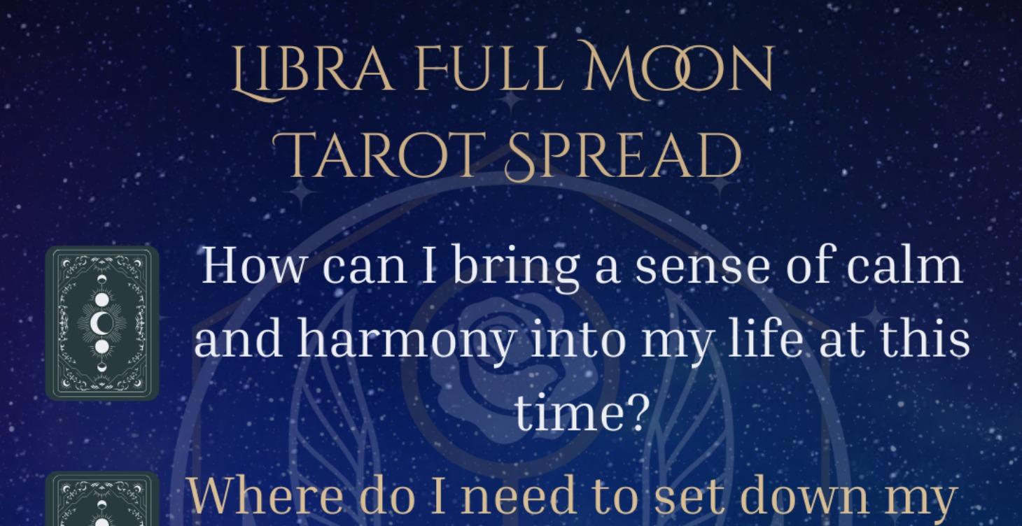 Libra Full Moon Tarot Spread - Apr 1 2026