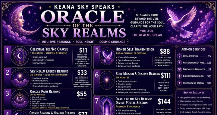 Oracle of The Sky Realms Reads