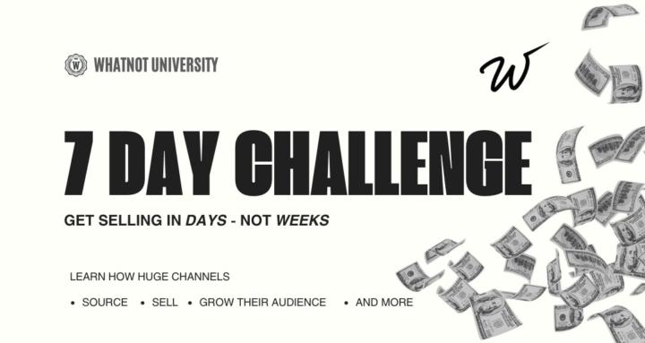 7 Day Whatnot Challenge