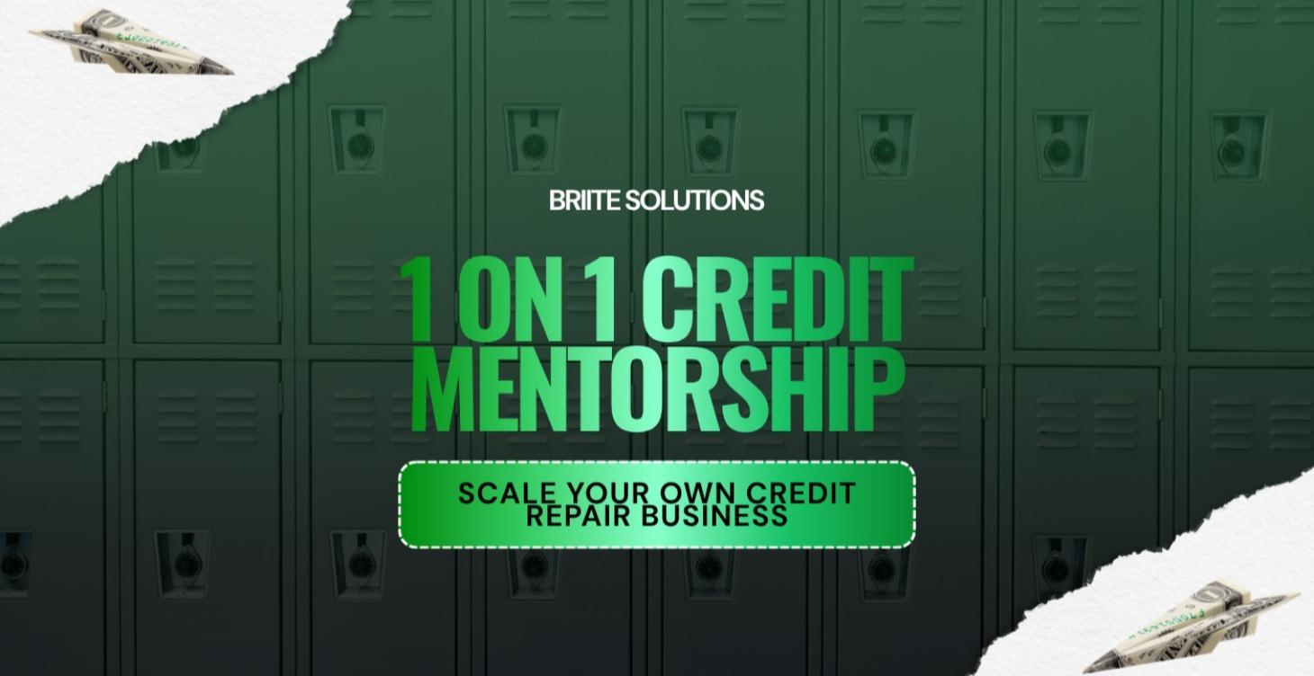 1 ON 1 Credit Mentorship