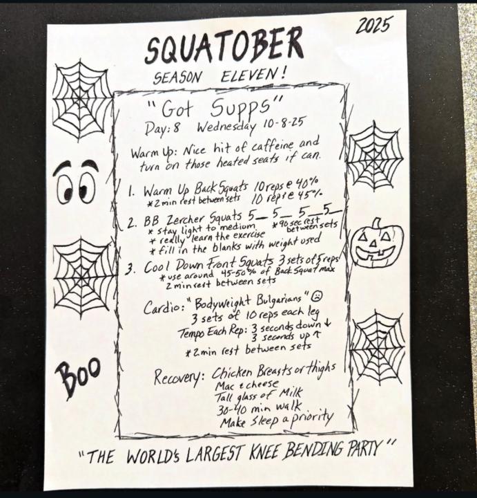 SQUATOBER Day 8