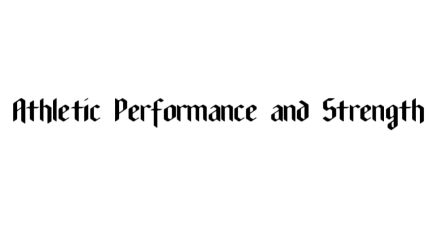 Athletic Performance & Strength