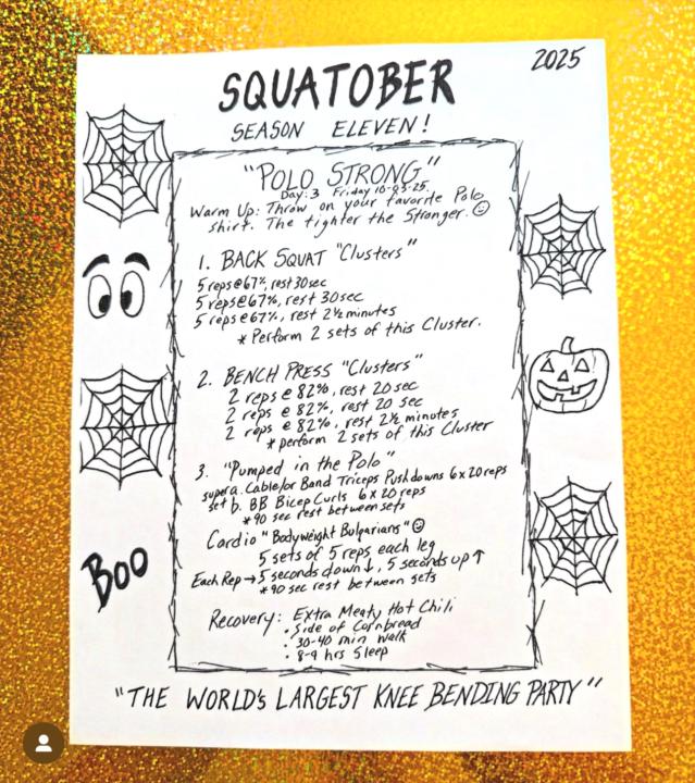 Squatober Day 3