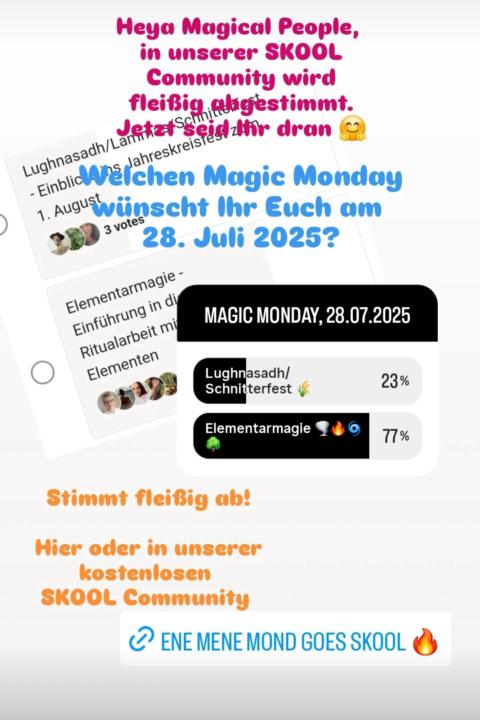 Nächster Magic Monday - Voting ist abgeschlossen...and the winner is...🤪