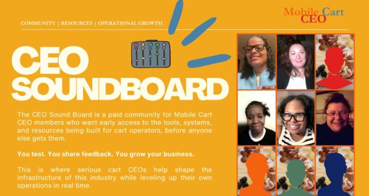 Mobile Cart CEO Soundboard