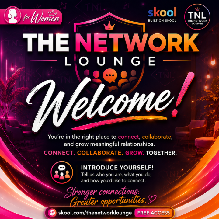✨ WELCOME TO THE NETWORK LOUNGE™ ✨