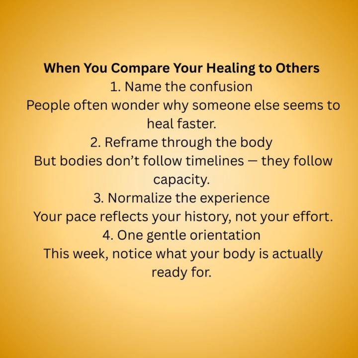 Mindful Monday ~ Comparing