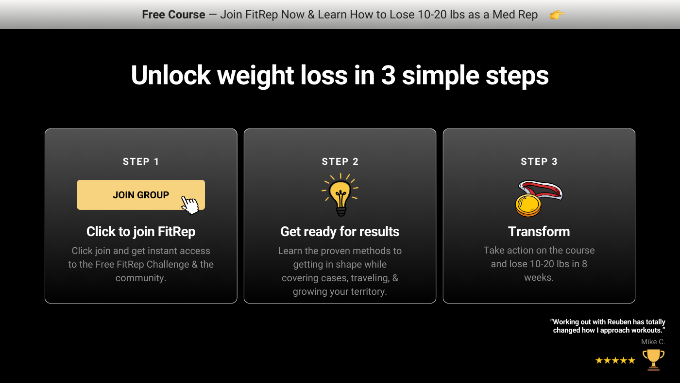 FitRep (Medical Sales Fitness)