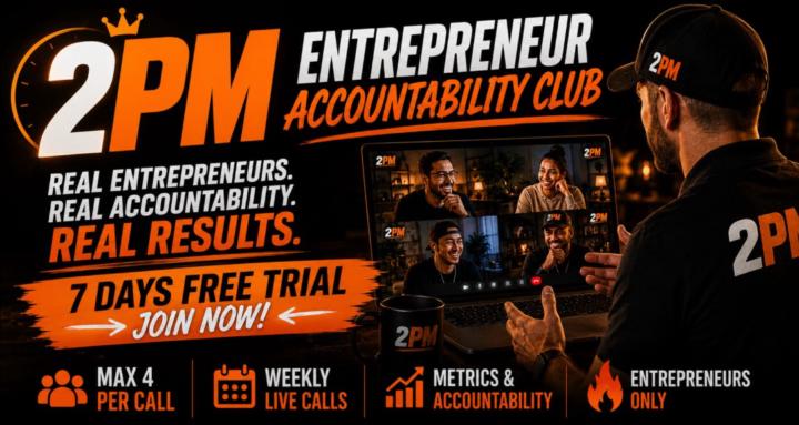 2pm Accountability Club