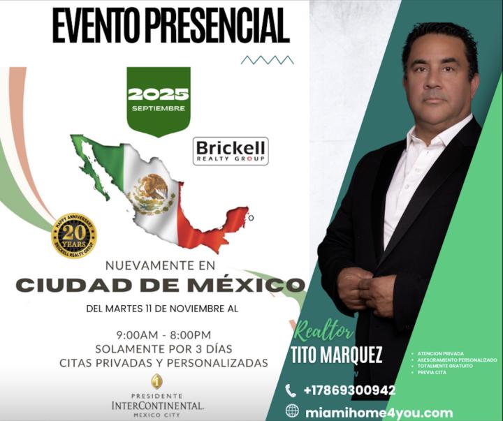 Evento inmobiliario en Ciudad de Mexico