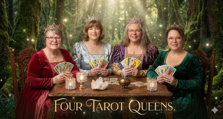 Four Tarot Queens