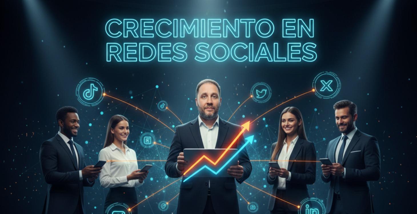 3. Crecimiento en Redes Sociales