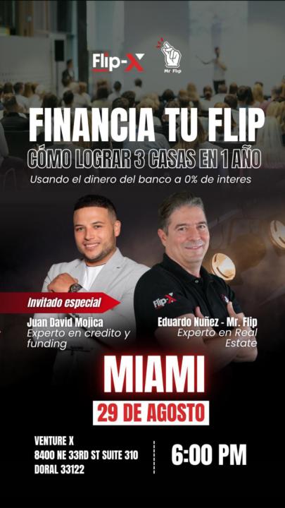 Invitación Especial HOY 6:00PM - Mr. Flip y Juan David Mojica