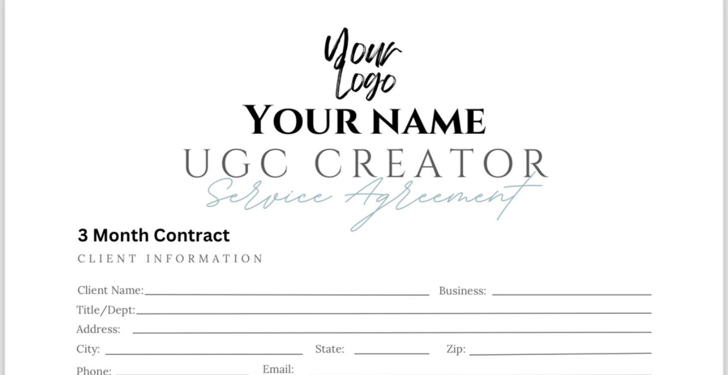 UGC Contract