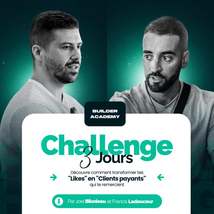 REPLAY CHALLENGE - JOUR #1-2-3 ICI 👇