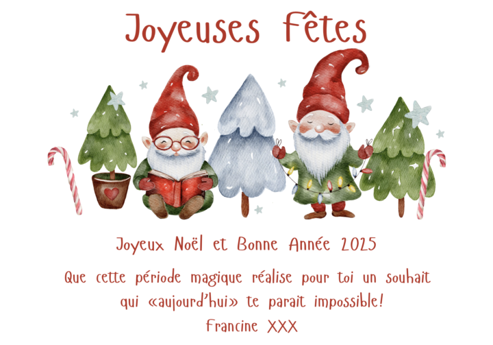 Joyeuses Fêtes à tous!