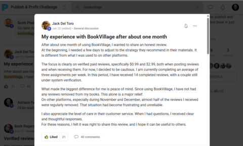 BookVillage - Amazon Reviews gallery image