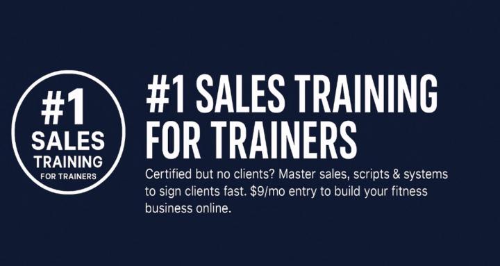 #1 Sales Training for Trainers