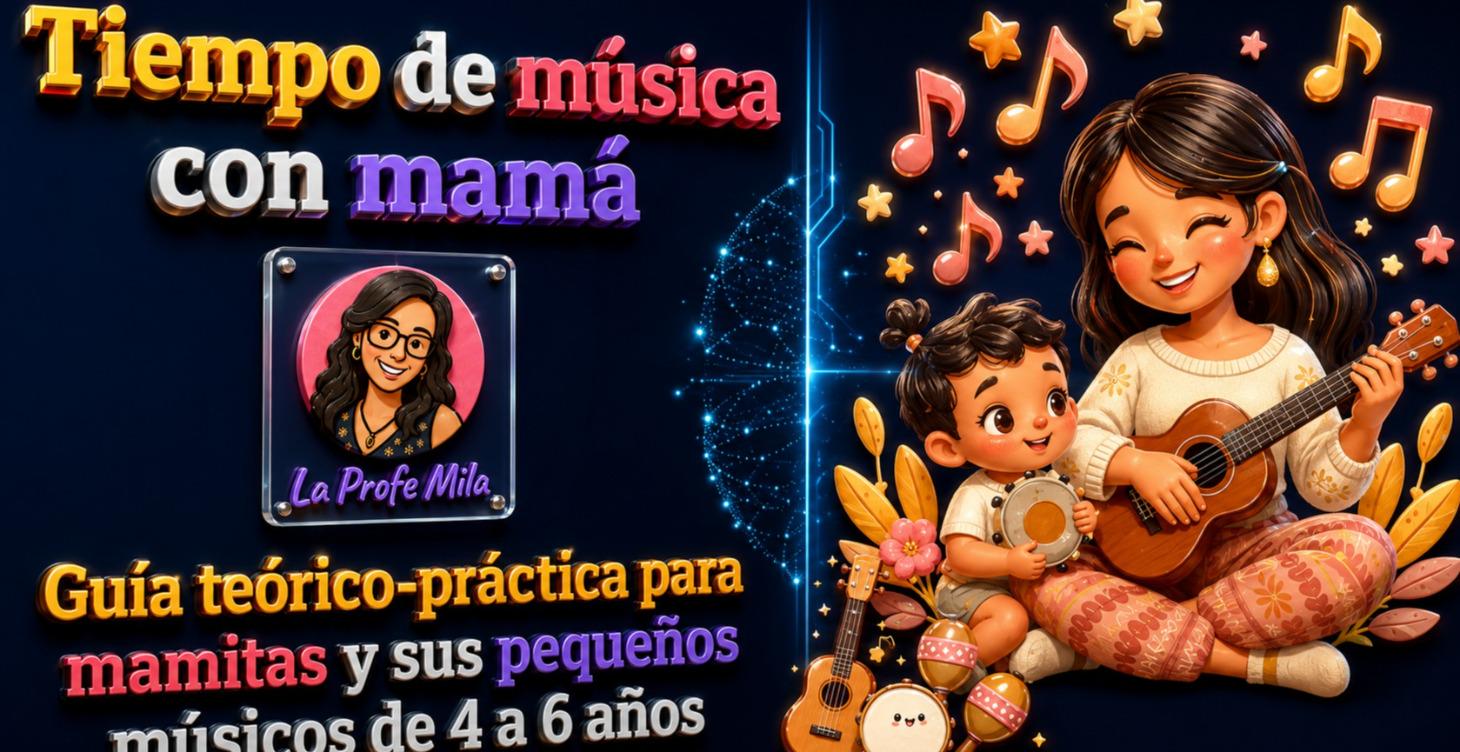 Una mamita maestra de música