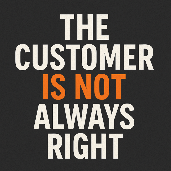 The Customer Is Not Always Right