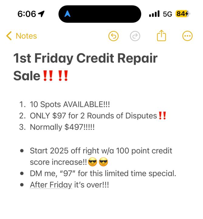Steal This Ad : Credit Repair Edition