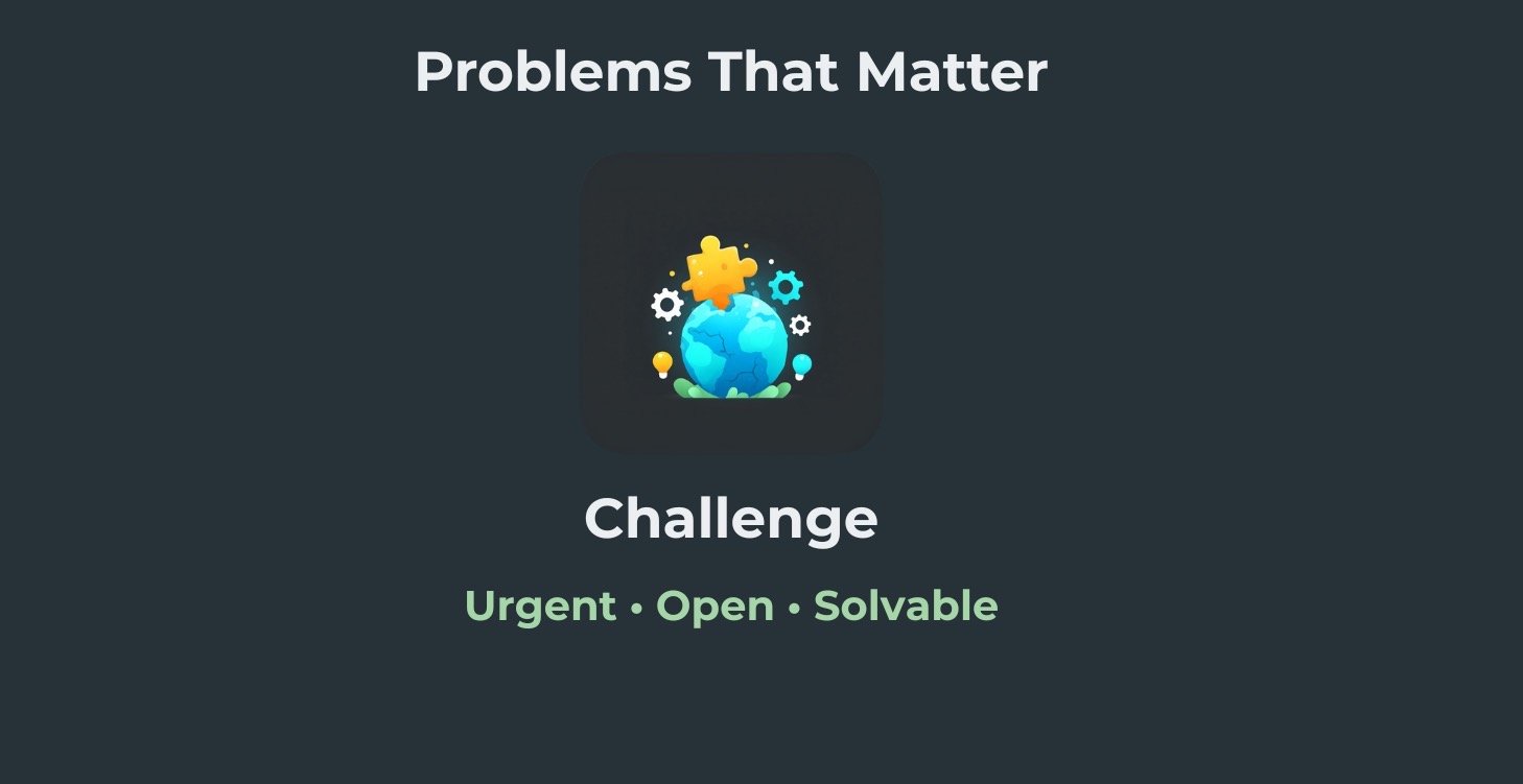 Problems That Matter