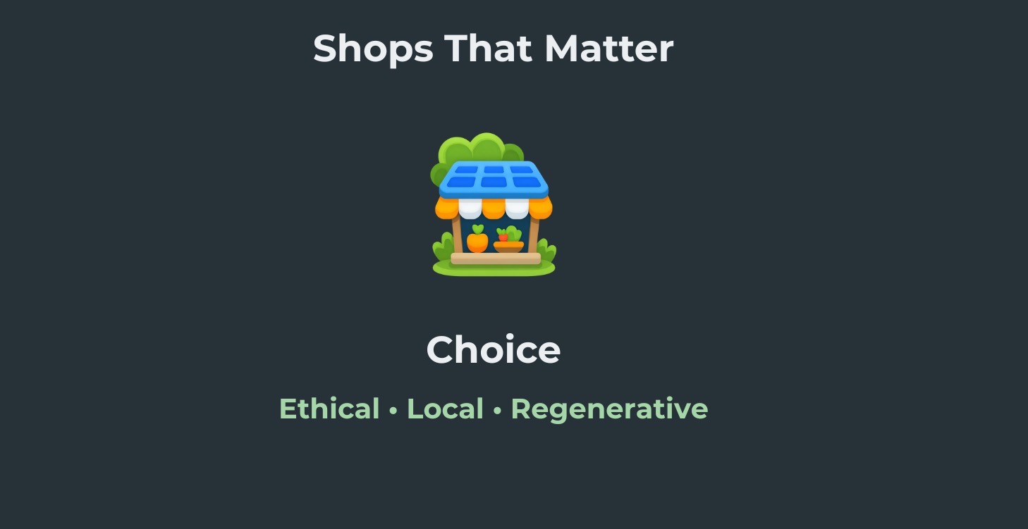 Shops That Matter