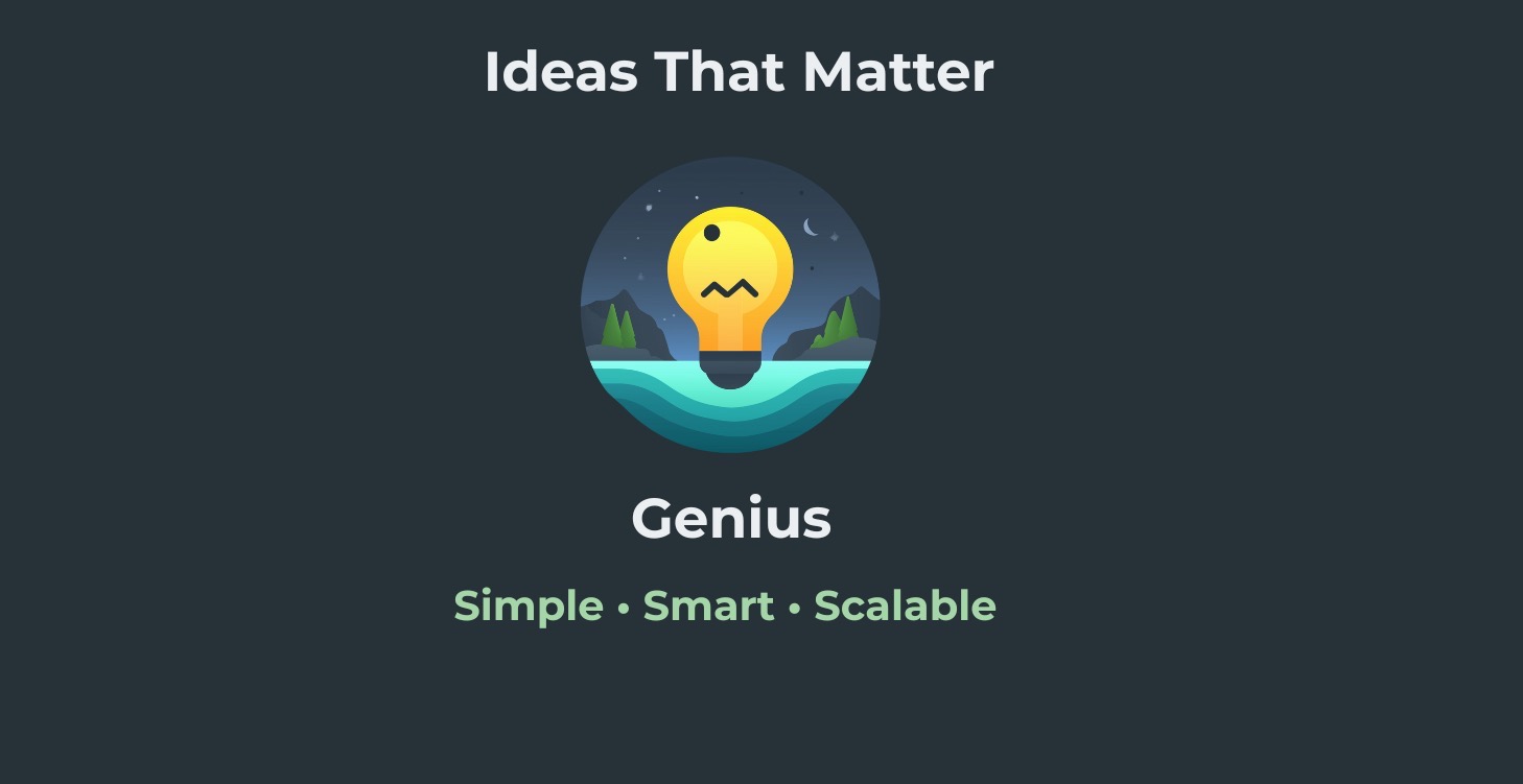 Ideas that Matter