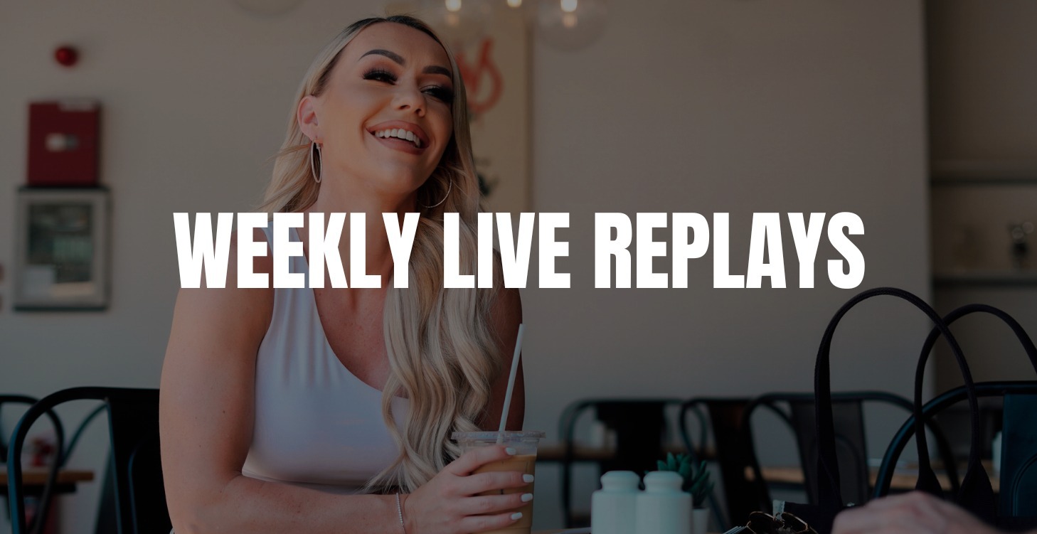 Weekly Live Replays