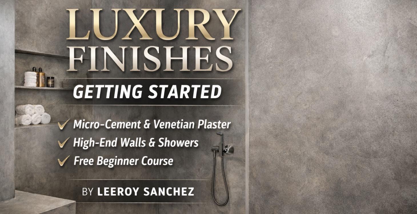 Luxury Finishes: Getting Started