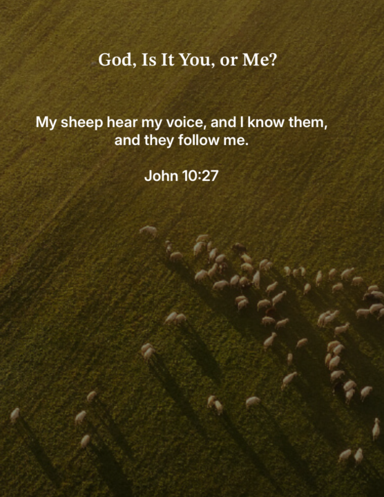 Are you hearing God clearly?