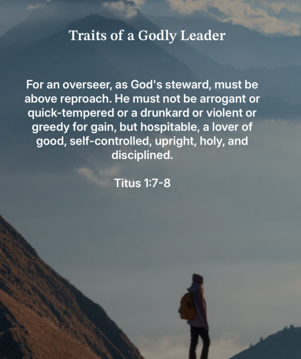 We are all called to be Christian leaders...