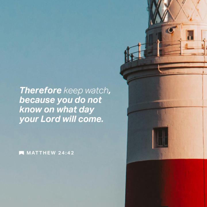 Are you keeping watch with a sense of urgency/complacency?