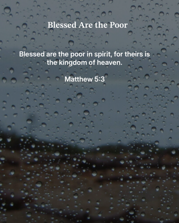 Spiritually humble heart?