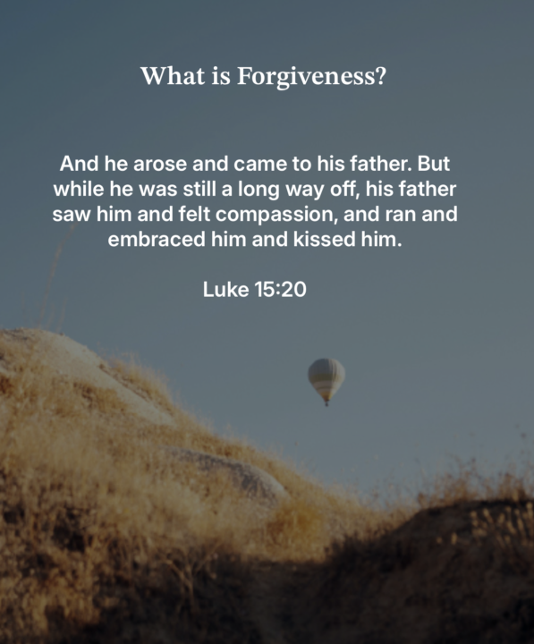 Can you forgive someone today?