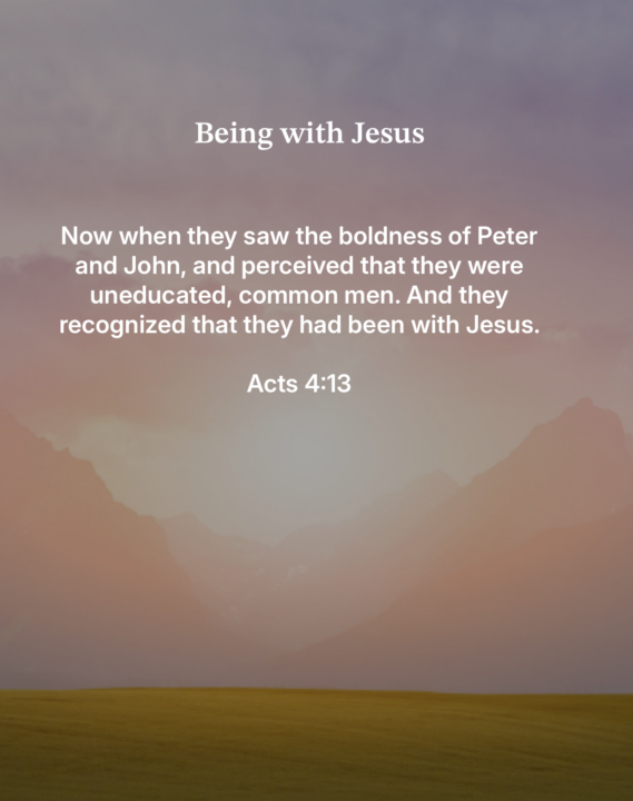 Have you been with Jesus?