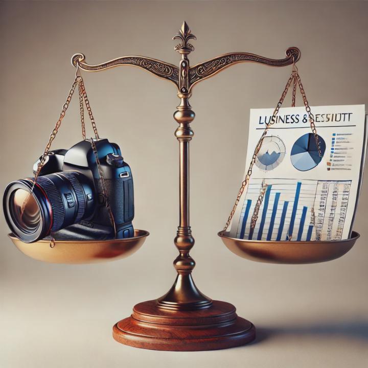 Balance Geschäft & Leidenschaft