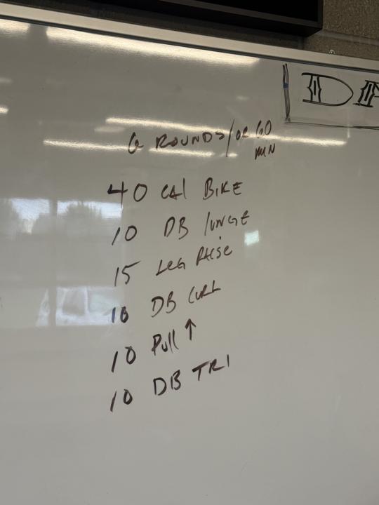 Daily workout