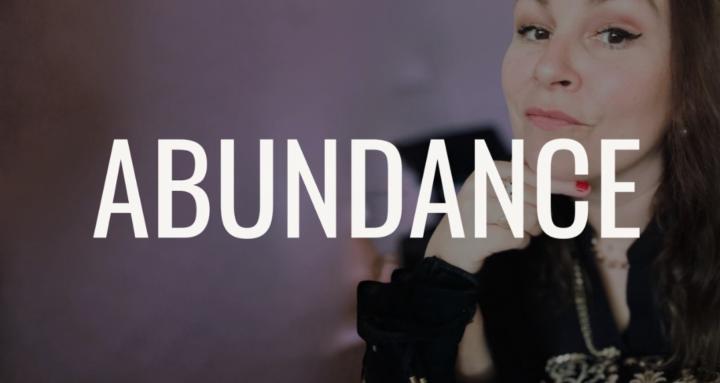ABUNDANCE with Sarah Prout