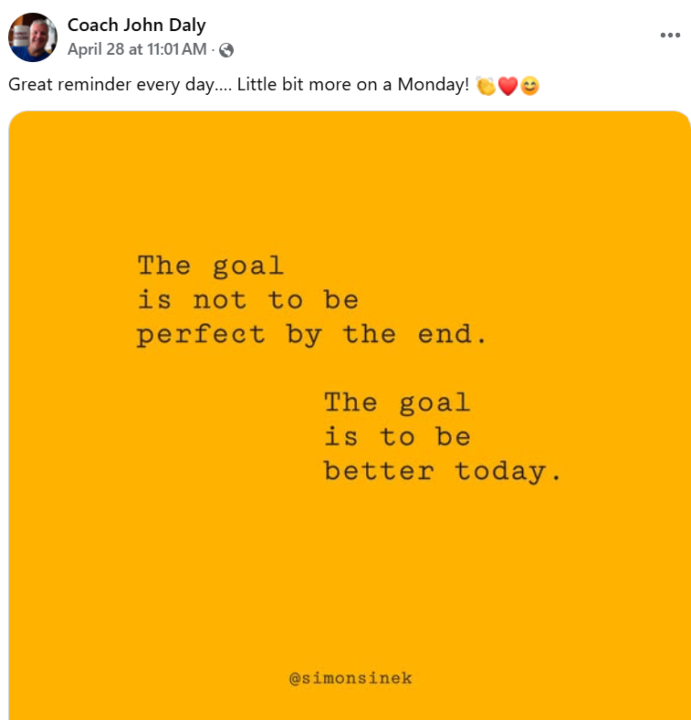 Found a great reminder earlier this week...