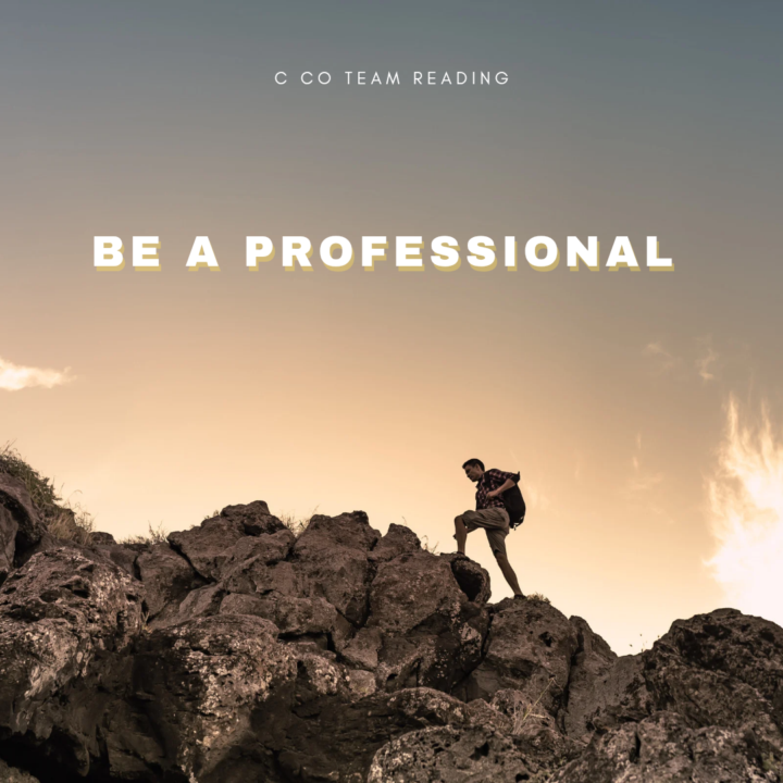 Be A Professional 