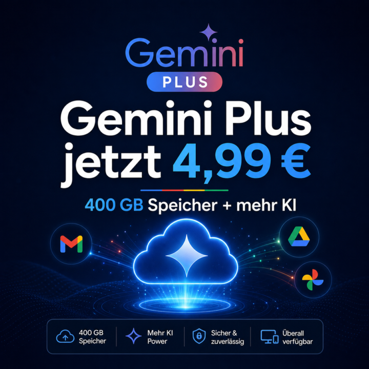 🚀 Google macht Gemini Plus plötzlich zum No-Brainer