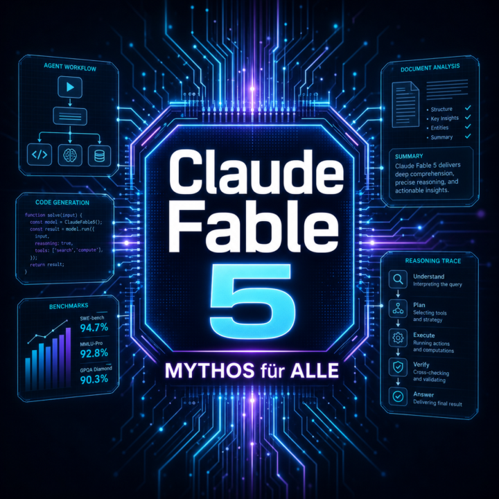 🚀 Claude Fable 5 – Mythos Klasse für ALLE ist da