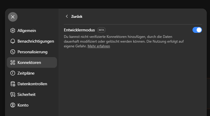 🚀 Neuer Meilenstein: MCP-Tools endlich in ChatGPT integriert!