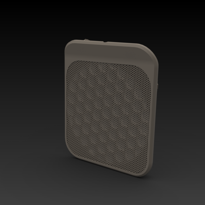 Reverse engineered speaker cover for my local customer