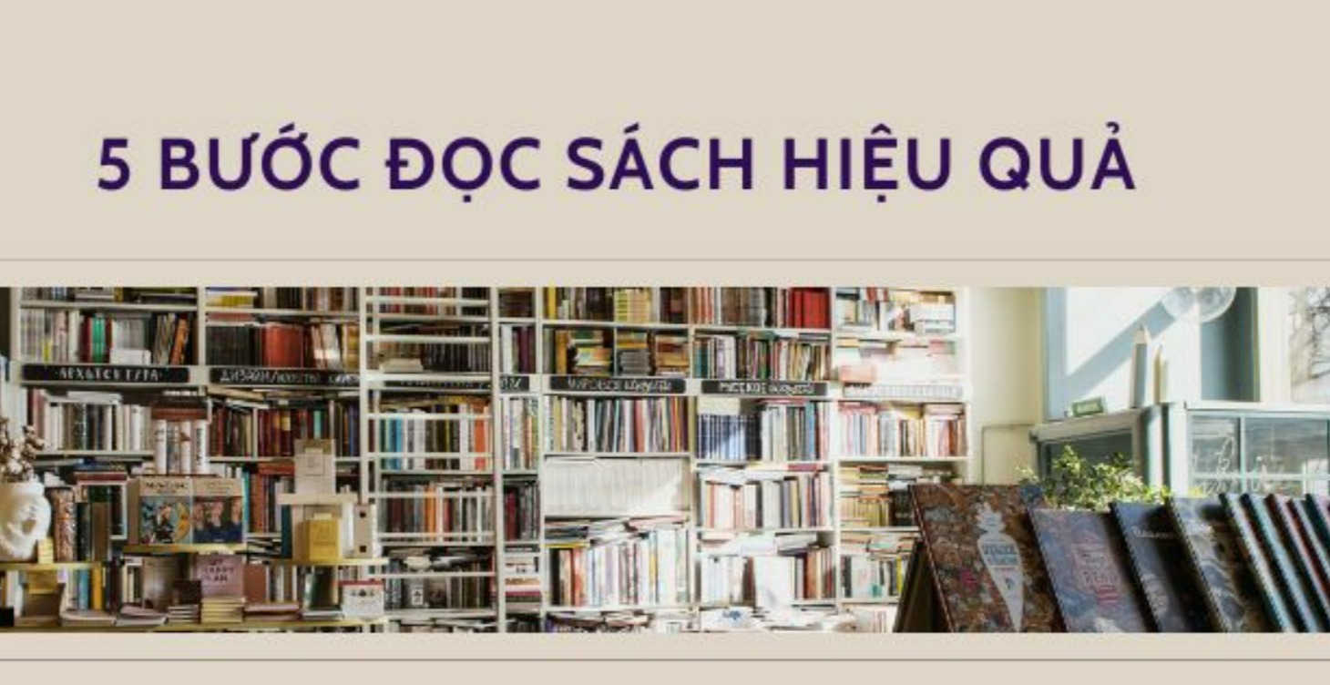 5 Bước Đọc Sách Hiệu Quả