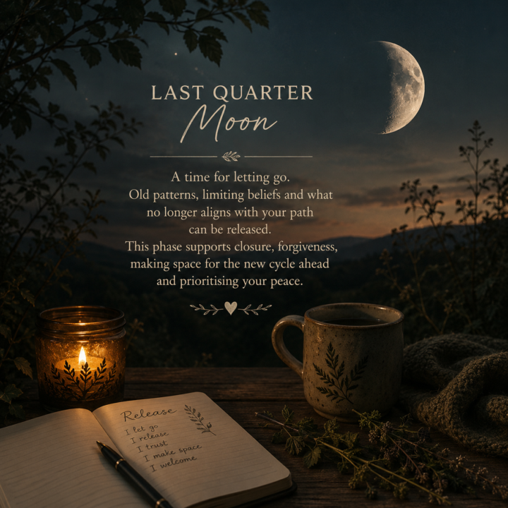 🌗 Last Quarter Moon Reflection 🌗
