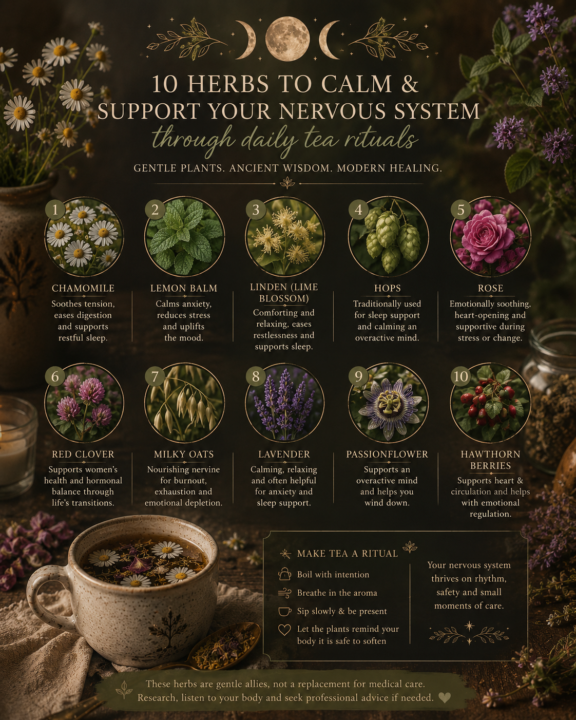 🌿 Herbs for the Nervous System 🌿