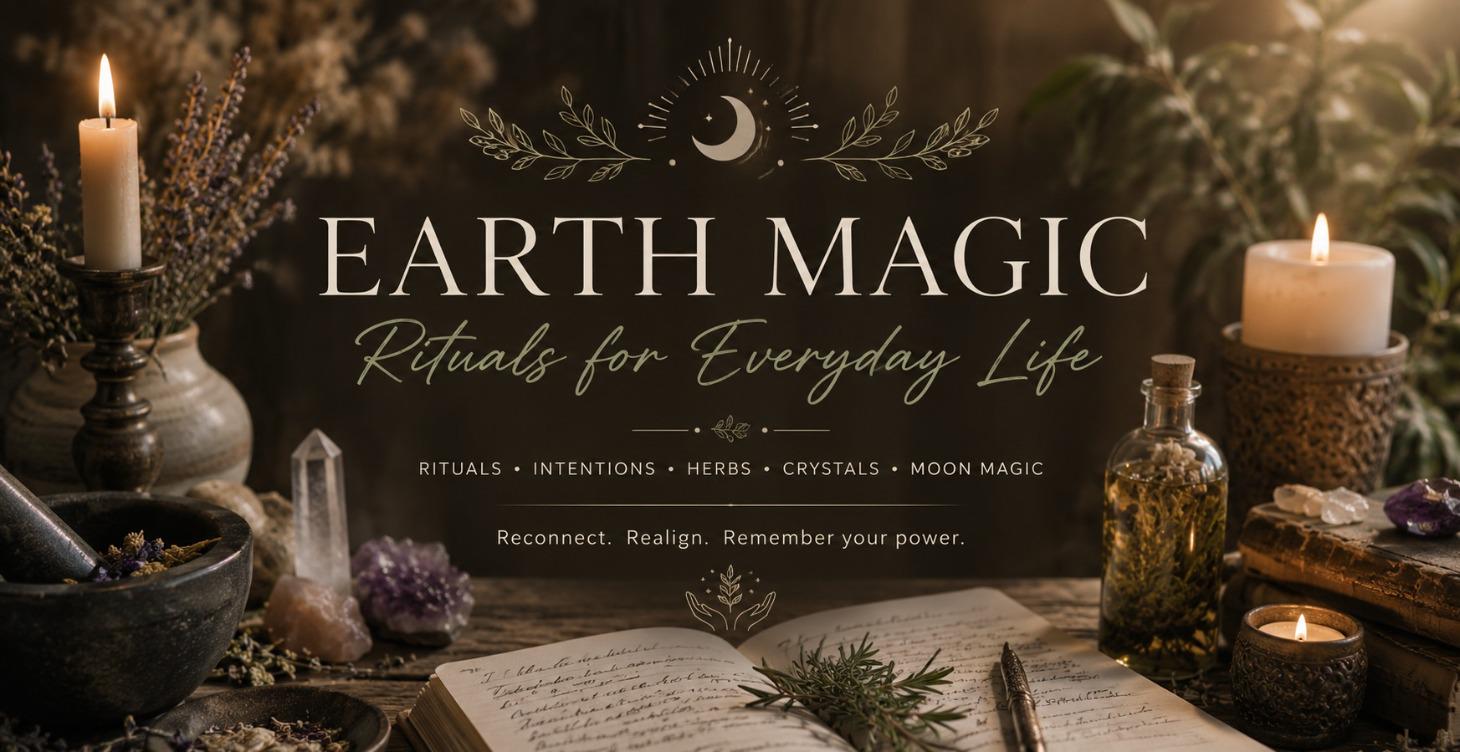 🌿 Earth Magic: Rituals for Everyday Life