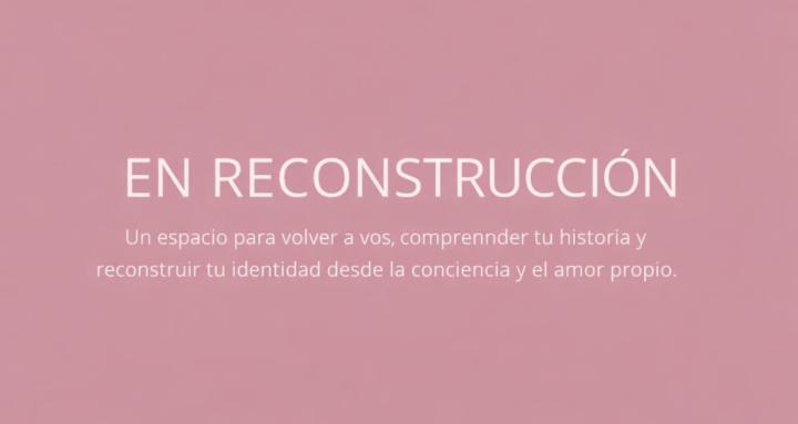 En Reconstruccion